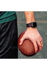AFFINITY BANDS 38MM SILICONE SPORT BAND - ATM - BLACK