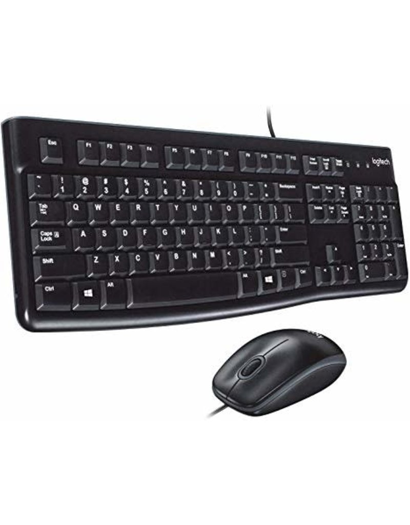 LOGITECH MK120 WIRED KEYBOARD AND MOUSE