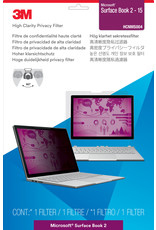 3M HIGH CLARITY PRIVACY FILTER FOR MICROSOFT SURFACE BOOK 15"
