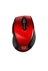 ADESSO WIRELESS ERGONOMIC MOUSE RED
