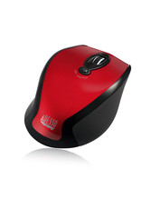 ADESSO WIRELESS ERGONOMIC MOUSE RED