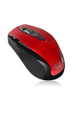 ADESSO WIRELESS ERGONOMIC MOUSE RED
