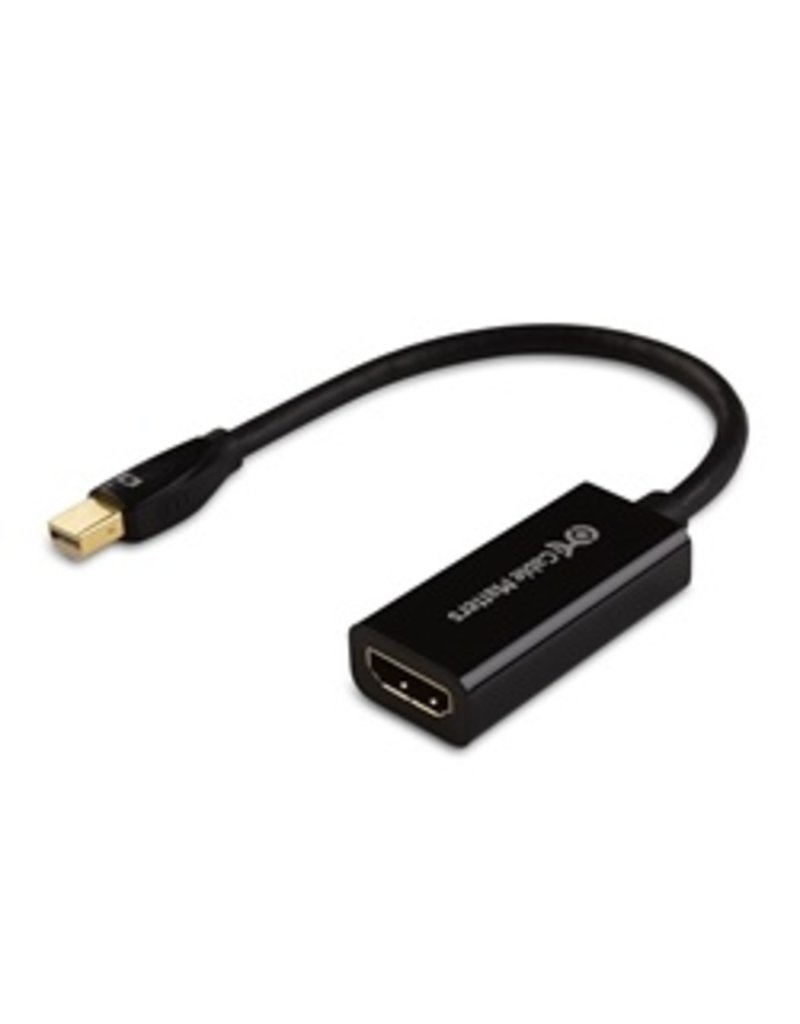 MINI DISPLAY PORT TO HDMI ADAPTER BLACK