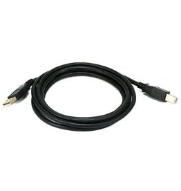 MONOPRICE USB 2.0 A MALE TO B MALE, 6FT