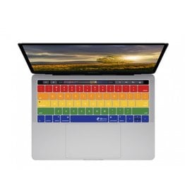 KEYBOARD COVER MBP W/TB - RAINBOW