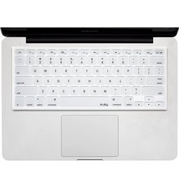 KUZY KEYBOARD COVER MBA 13'' CLASSIC, MBP 2012-WHITE - ACC-KUZY/MBACLASSIC/WHT