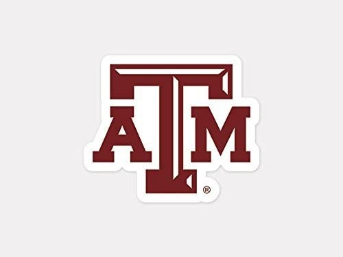 WinCraft Texas A&M Aggies Free-Form Gig 'Em Chrome Auto Emblem Decal