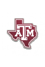 WINCRAFT ACRYLIC AUTO EMBLEM - TEXAS A&M UNIVERSITY  STATE LOGO