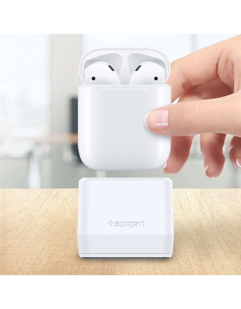 SPIGEN AIRPODS STAND - WHITE