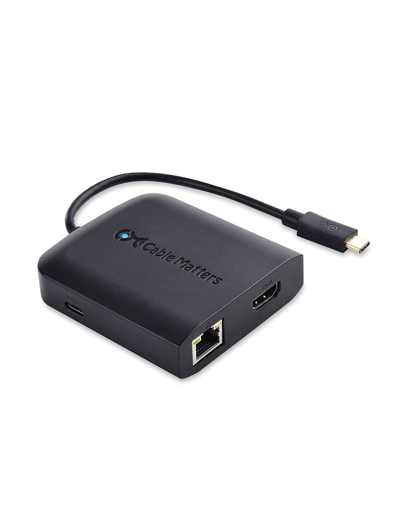 CABLE MATTERS USB-C MULTIPORT ADAPTER USB-C/ENET/USB/HDMI