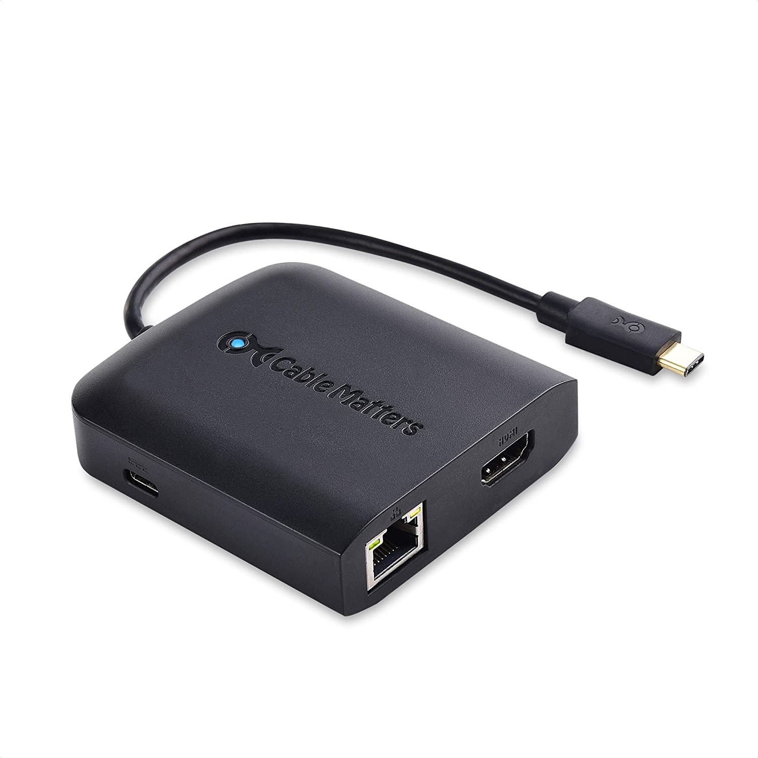 CABLE MATTERS USB-C MULTIPORT ADAPTER USB-C/ENET/USB/HDMI - 12th Man ...