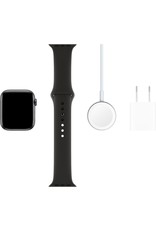 APPLE APPLE WATCH SERIES 5 GPS + CELLULAR, 44MM SPACE GRAY ALUMINUM CASE WITH BLACK SPORT BAND