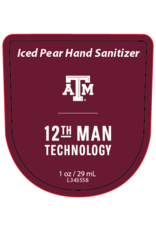 EXCLUSIVE 12TH MAN TECHNOLOGY HAND SANITIZER CARABINER AND LIP BALM COMBO