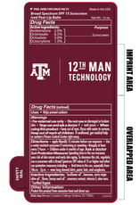 EXCLUSIVE 12TH MAN TECHNOLOGY HAND SANITIZER CARABINER AND LIP BALM COMBO