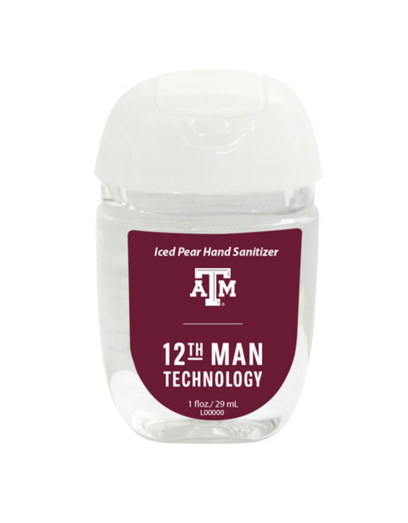 EXCLUSIVE 12TH MAN TECHNOLOGY HAND SANITIZER CARABINER AND LIP BALM COMBO