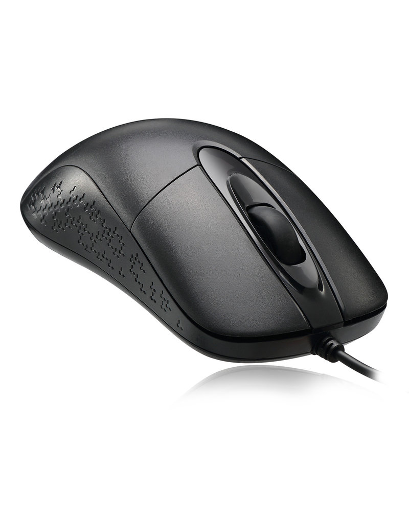ADESSO ADESSO WATERPROOF ANTIMICROBIAL SCROLL MOUSE - BLACK
