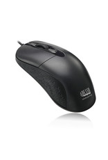 ADESSO WATERPROOF ANTIMICROBIAL SCROLL MOUSE - BLACK