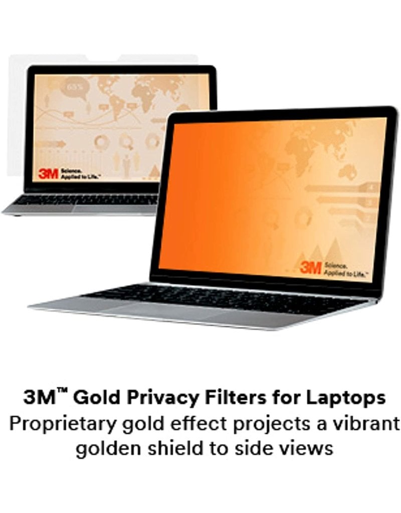 3M 3M GOLD PRIVACY FILTER FOR MACBOOK AIR 13" WITH RETINA DISPLAY (2018 MODEL OR NEWER) WITH COMPLY