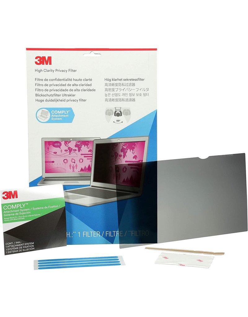 3M HIGH CLARITY PRIVACY FILTER FOR MACBOOK PRO 16" WITH COMPLY