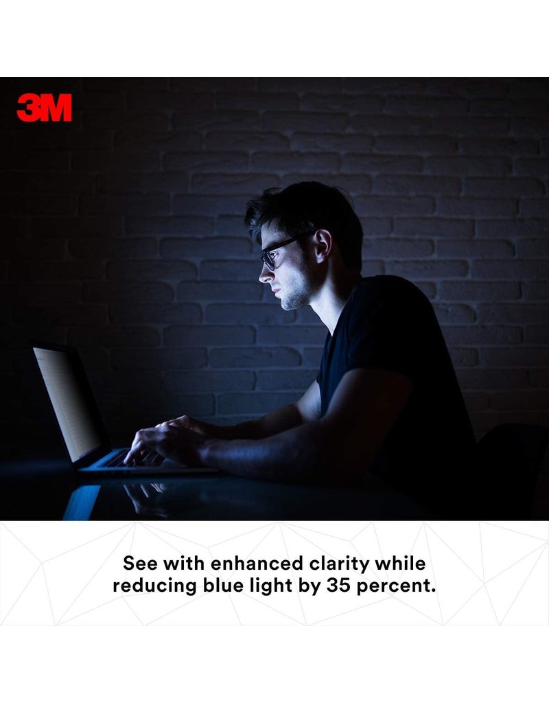 3M PRIVACY FILTER FOR EDGE-TO-EDGE 15.6" FULL SCREEN LAPTOP WITH COMPLY