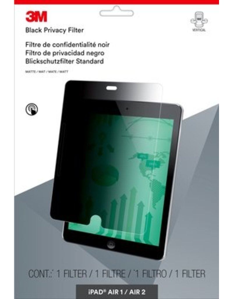 3M PRIVACY FILTER FOR IPAD AIR 1 / 2 / PRO 9.7" PORTRAIT
