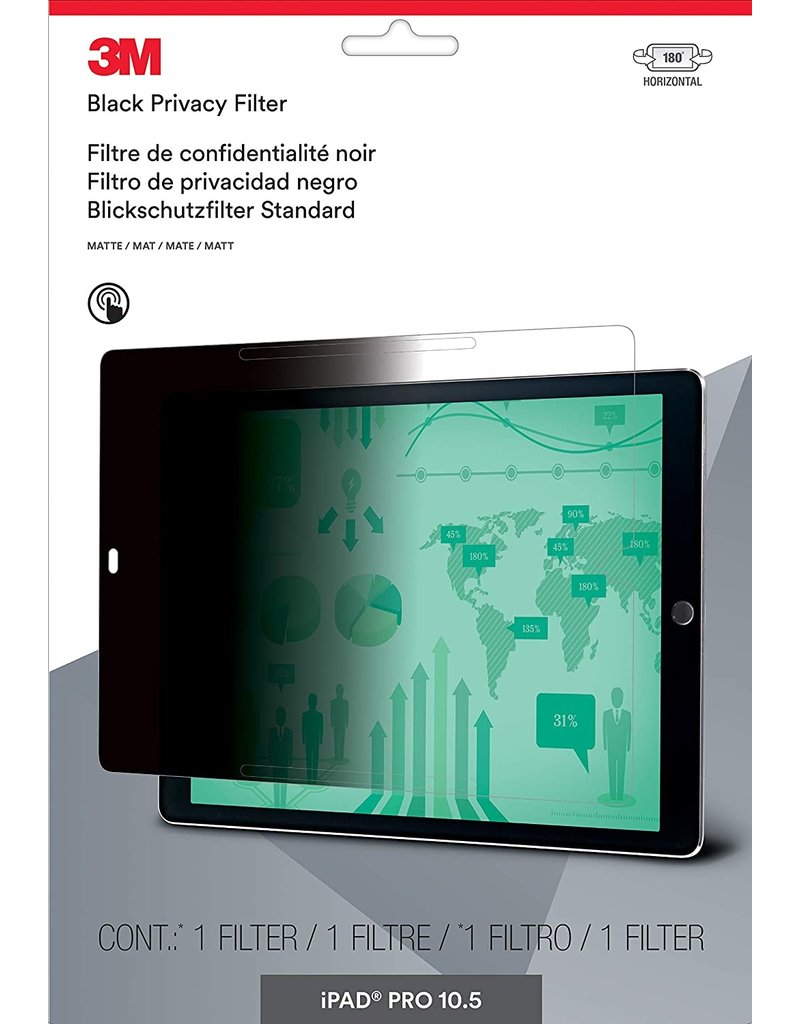 3M PRIVACY FILTER FOR IPAD PRO 10.5" AND IPAD AIR 10.5" LANDSCAPE