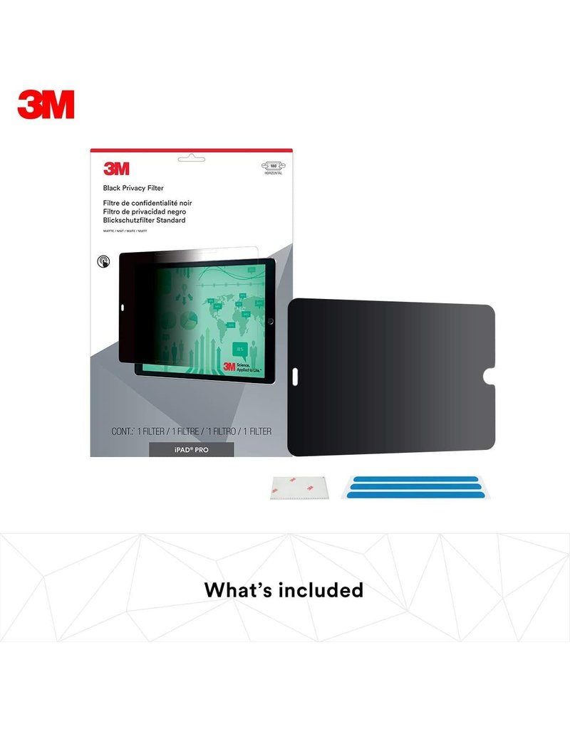 3M PRIVACY FILTER FOR IPAD PRO 12.9" (1ST AND 2ND GEN) LANDSCAPE