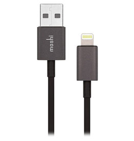 MOSHI USB TO LIGHTNING (1M) - BLACK