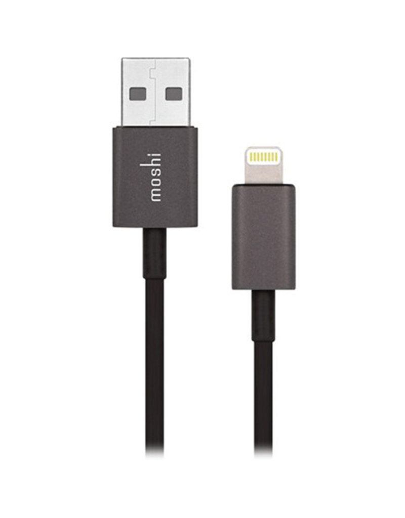 MOSHI USB TO LIGHTNING (1M) - BLACK