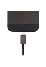 MOSHI USB TO LIGHTNING (1M) - BLACK