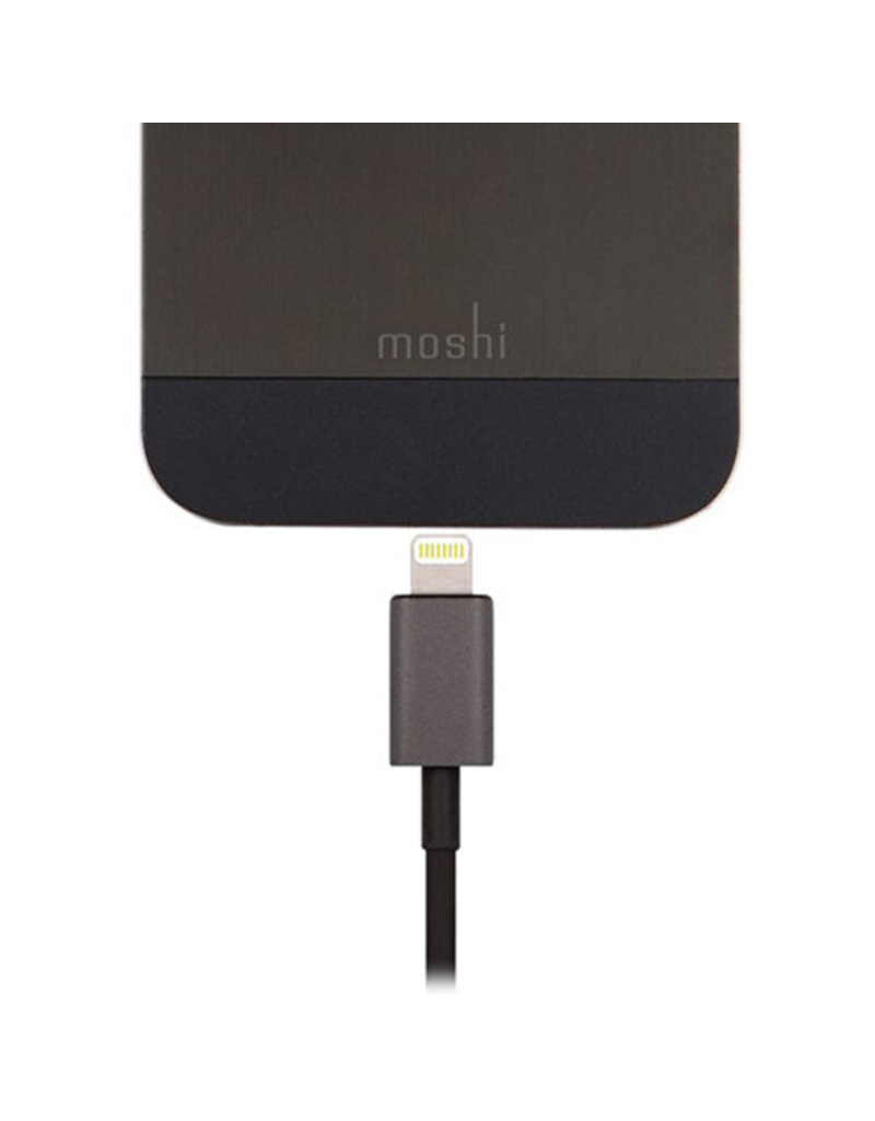 MOSHI MOSHI USB TO LIGHTNING (1M) - BLACK