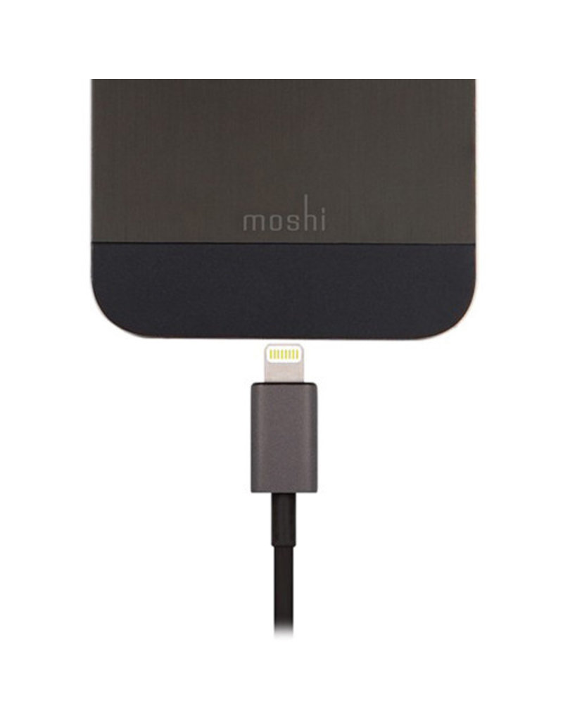 MOSHI USB TO LIGHTNING (1M) - BLACK