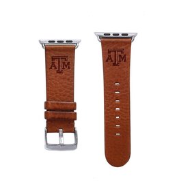 AFFINITY BANDS 38MM LEATHER WATCH BAND TAN L