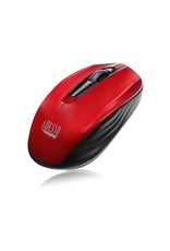 ADESSO 2.4GHZ WIRELESS MINI OPTICAL MOUSE RED