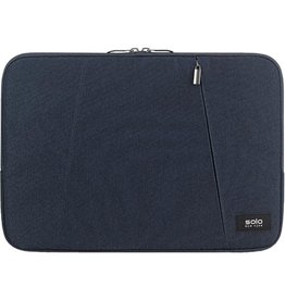 SOLO  DOUBLE COMPARTMENT SLEEVE 15.6" BLUE