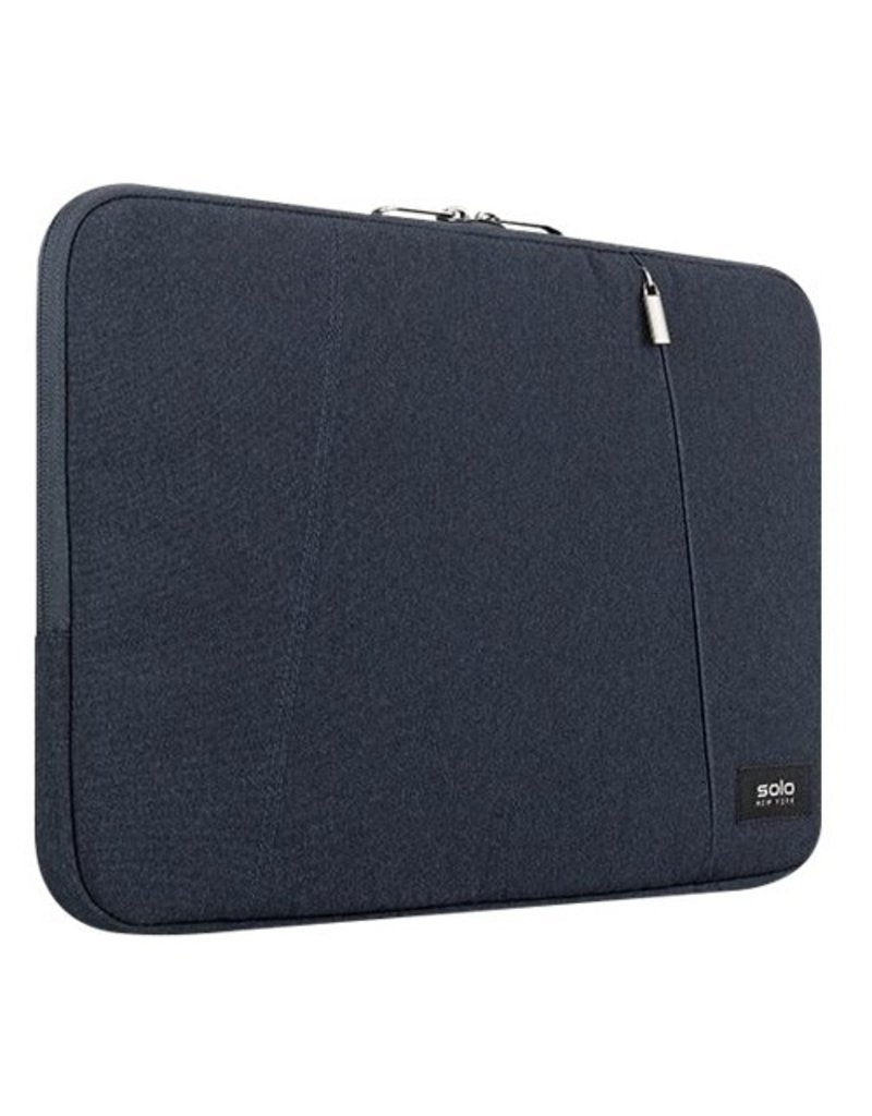 SOLO  DOUBLE COMPARTMENT SLEEVE 15.6" BLUE