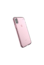IPHXS MAX SPECK PRESIDIO CLEAR/GLITTER PINK
