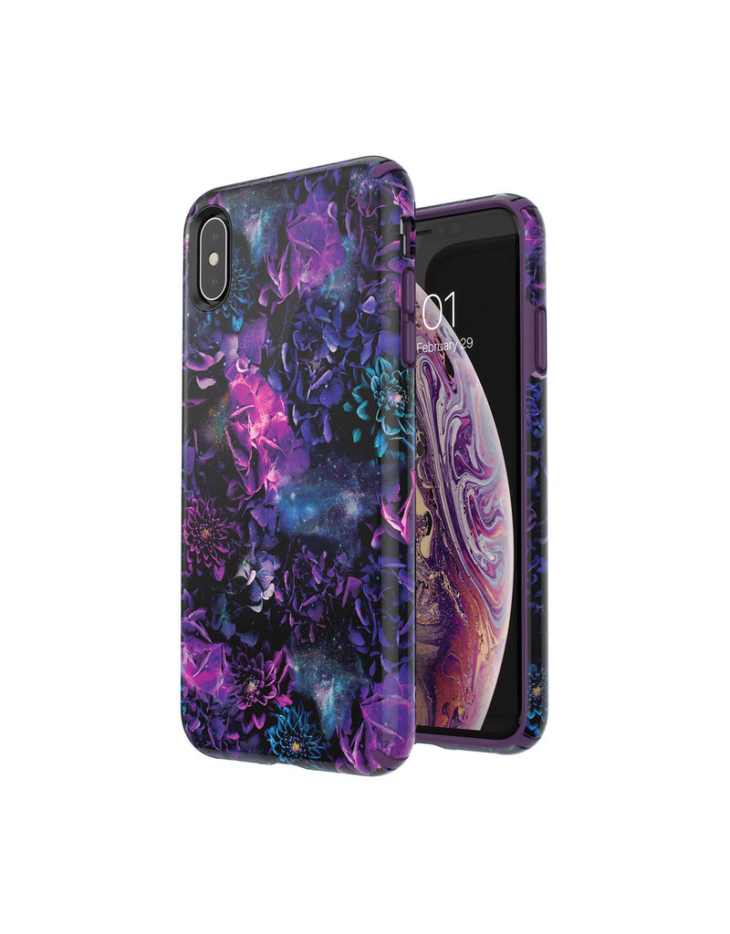 SPECK IPHONE XS MAS PRECIDIO INKED CASE - GALAXY/PURPLE