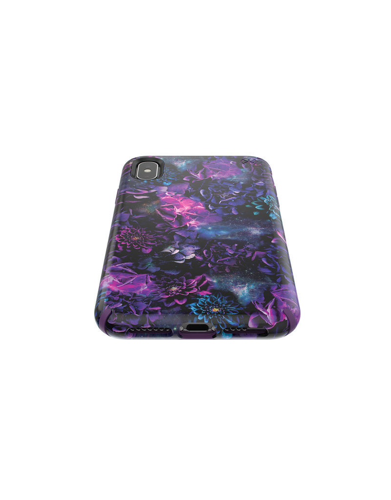 SPECK SPECK IPHONE XS MAS PRECIDIO INKED CASE - GALAXY/PURPLE