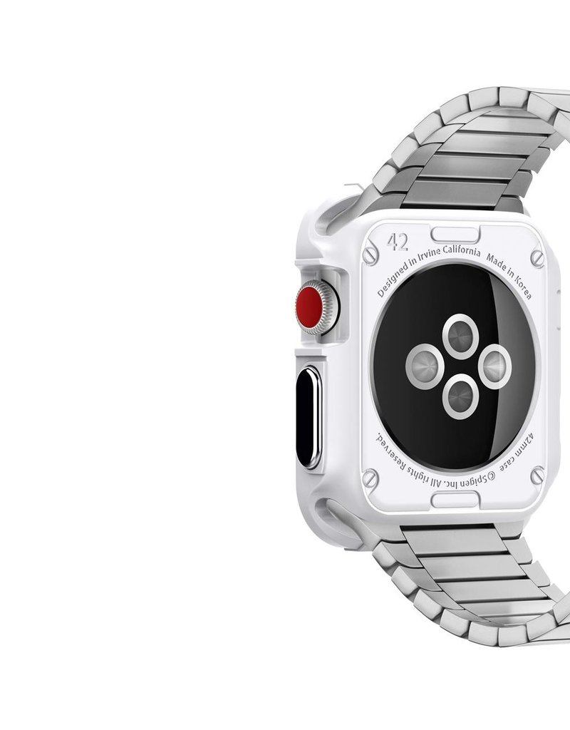 SPIGEN 42MM RUGGED ARMOR CASE WHITE