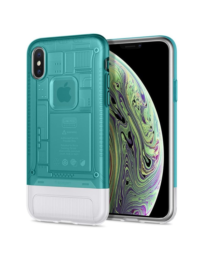 SPIGEN SPIGEN IPHONE X CLASSIC C1 CASE - BLUE