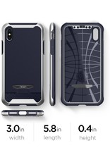 SPIGEN REVENTON IPHONE X CASE PLATINUM SILVER