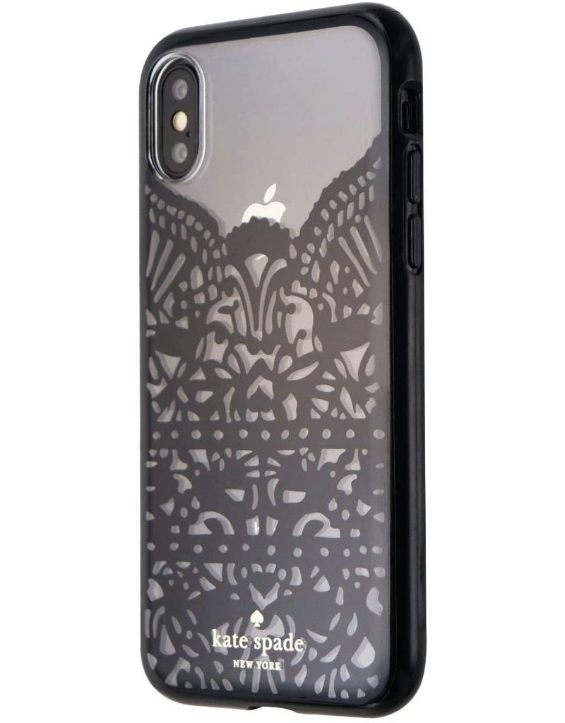 KATE SPADE IPHONE X/XS LACE CASE- BLACK