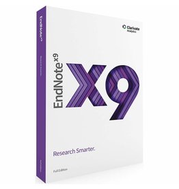 CLARIVATE ANALYTICS ENDNOTE X9 STUDENT EDITION