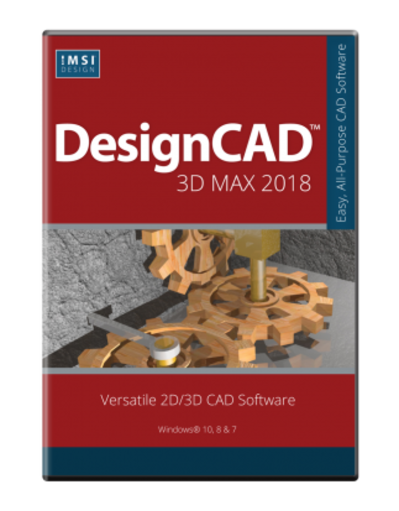 IMSI DESIGN DESIGNCAD 3D MAX 2018 FOR WINDOWS