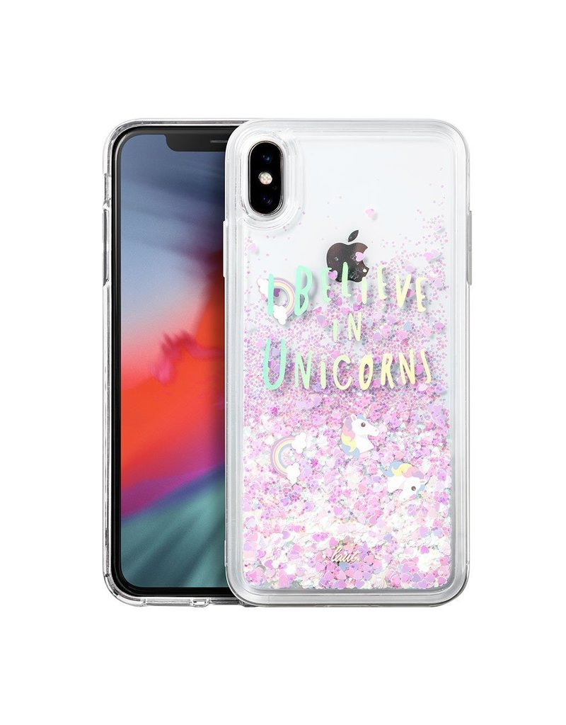 LAUT IPHONE XS MAS LIQUID GLITTER CASE - UNICORN