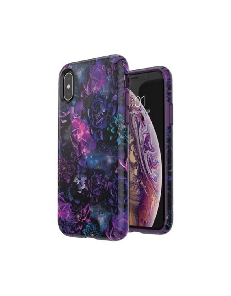 SPECK IPHONE XR PRESIDIO INKED CASE - FLORAL/ PURPLE