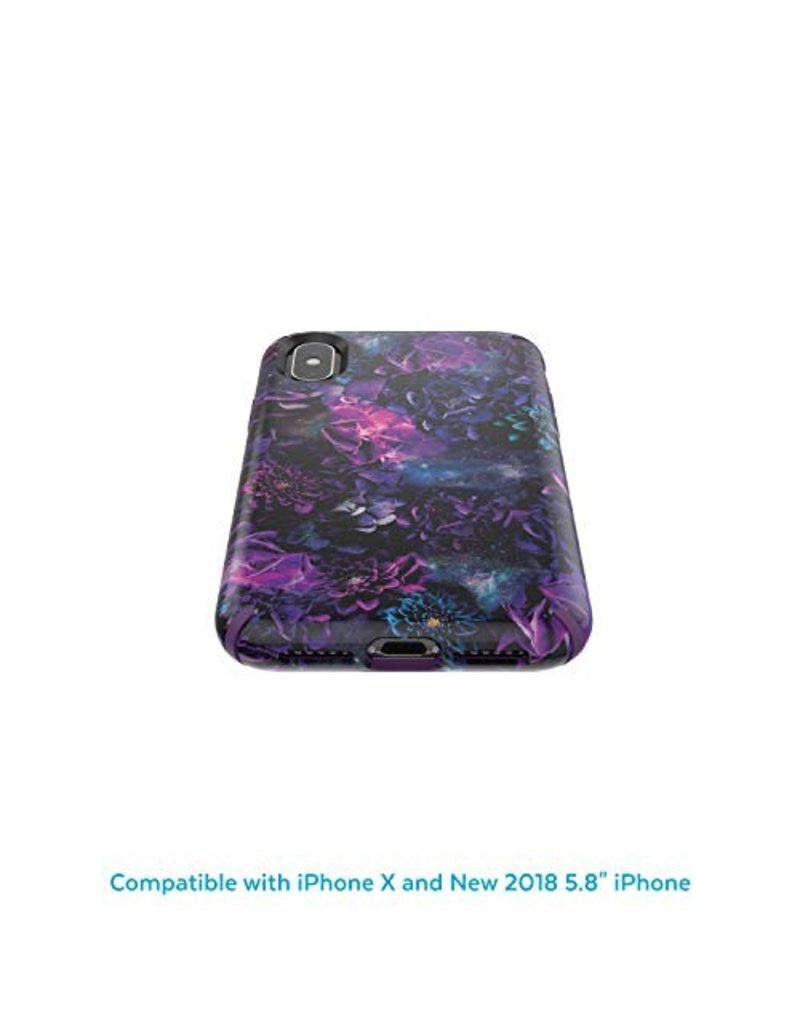 SPECK SPECK IPHONE XR PRESIDIO INKED CASE - FLORAL/ PURPLE