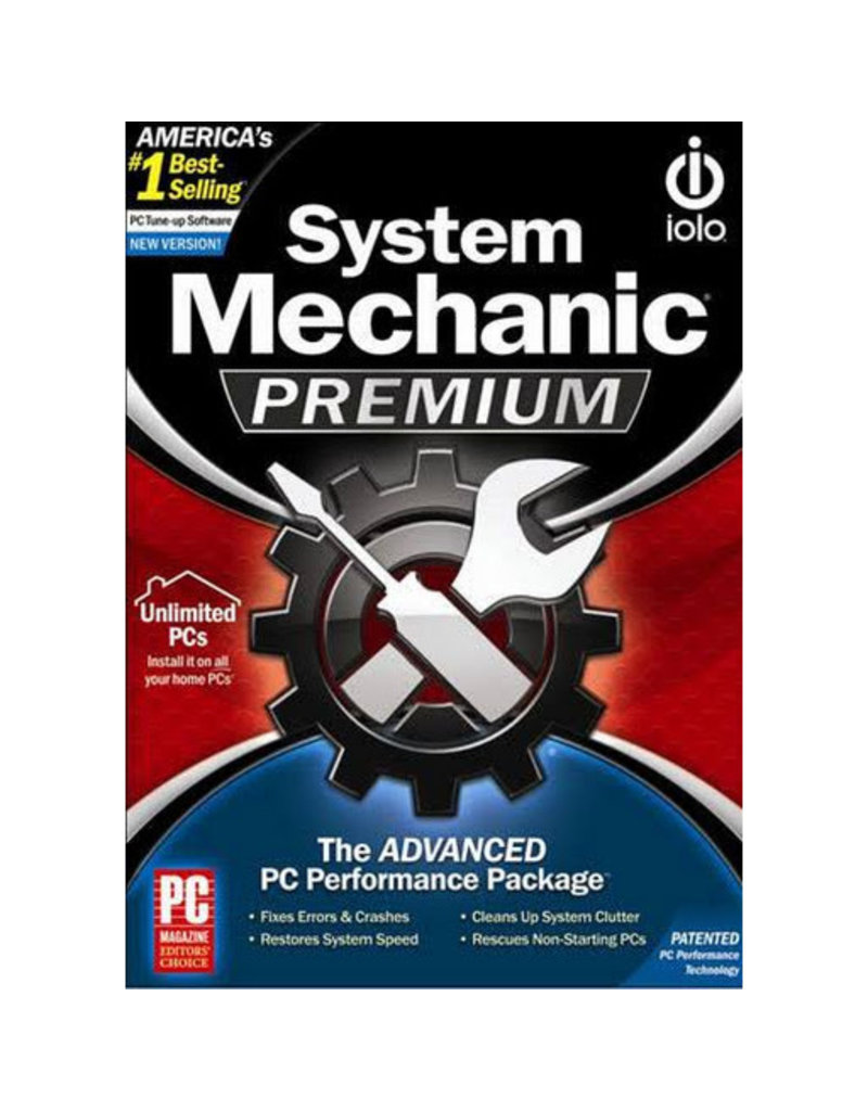 IOLO TECHNOLOGIES SYSTEM MECHANIC PREMIUM COMMERCIAL FOR WINDOWS