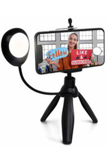 RETRAK THE ORIGINAL #SELFIE STICK! - RETRAK CONTENT CREATOR STUDIO BLACK